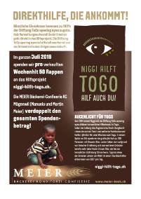 Niggi hilft Togo
